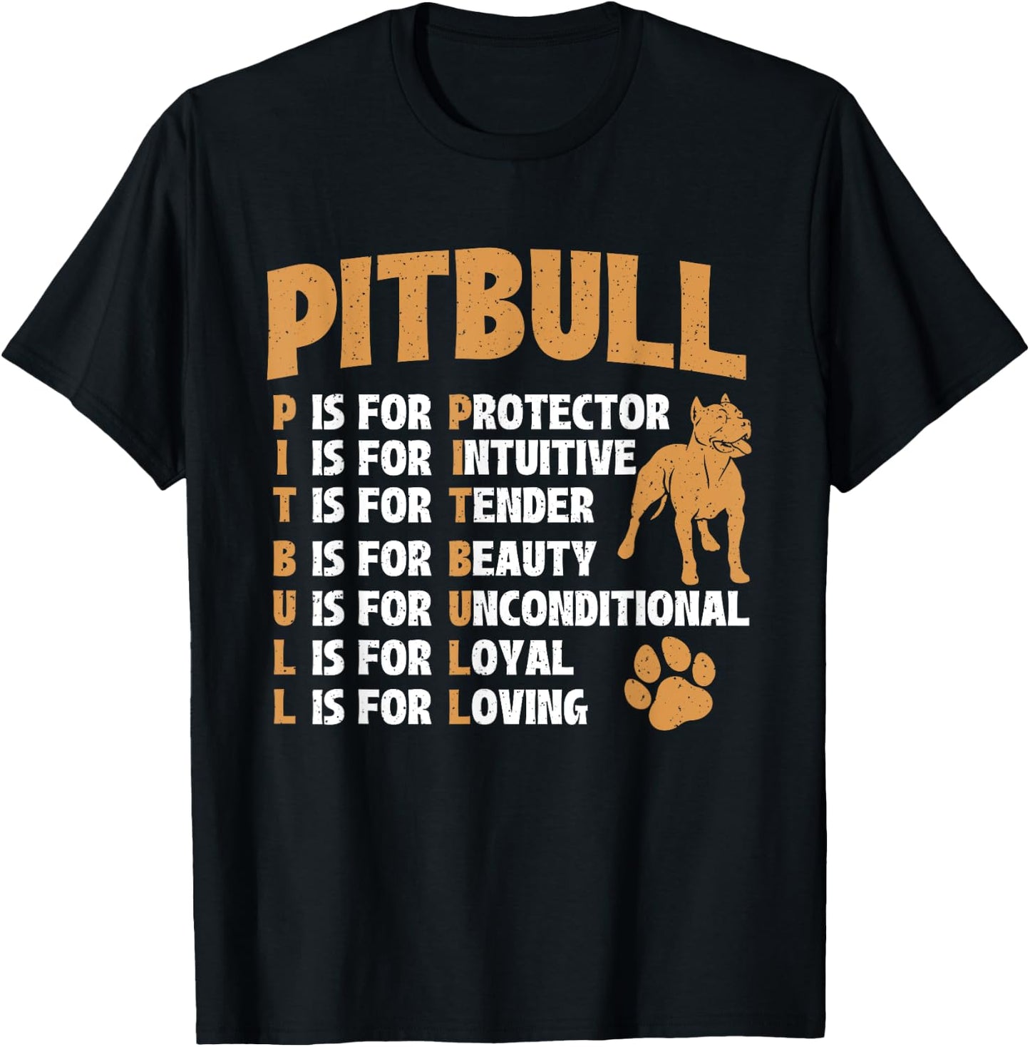 Pitbull - Pittie Lover Dog Lover Pet Owner Breeder Men Women Kids T-Shirt - T-Shirt | Black