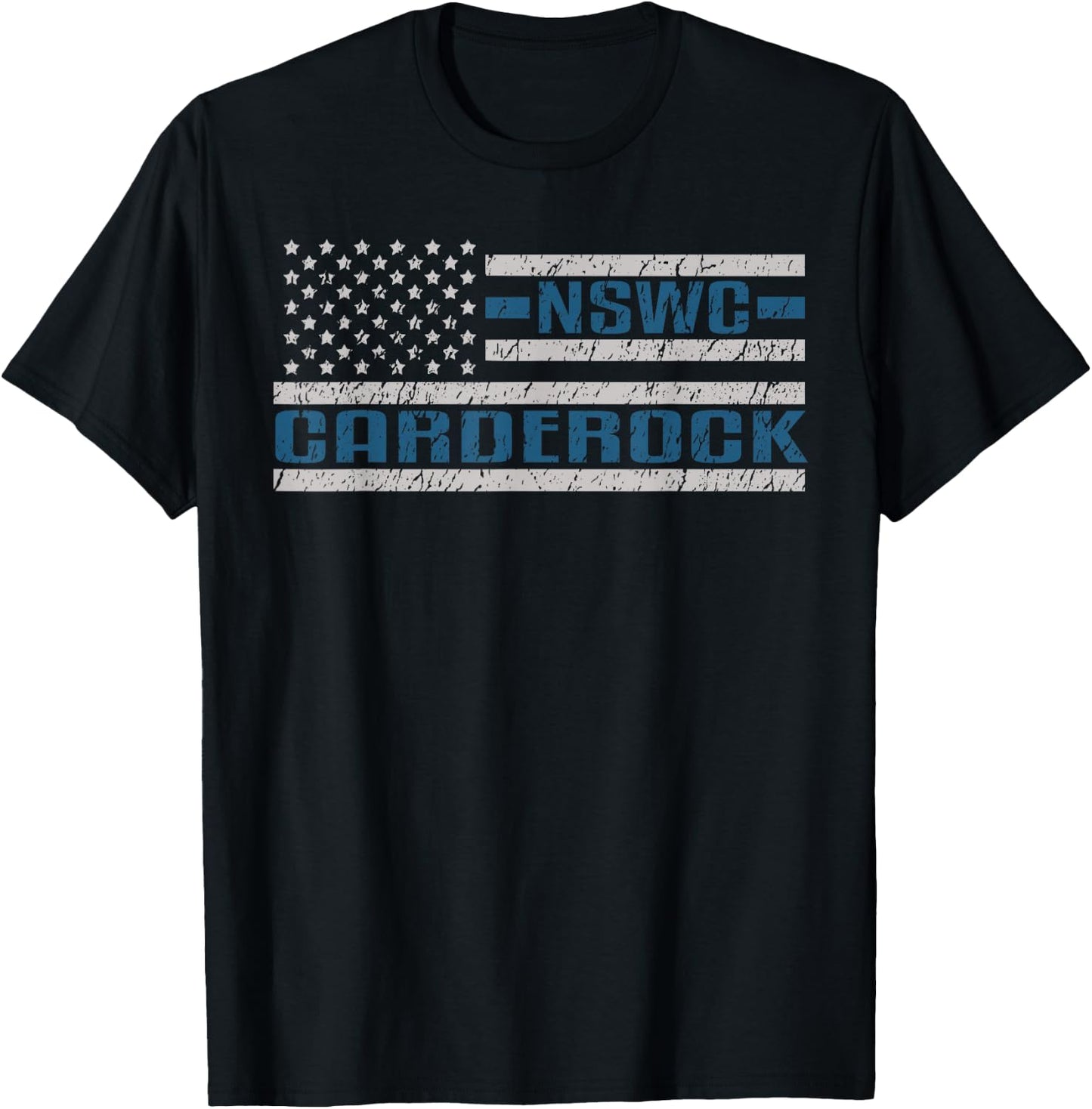 NSWC Carderock US Military Bluejacket Naval Sea Navyman T-Shirt - T-Shirt | Black