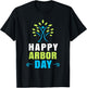 Plant Trees Tree Arbor Day Shirts Earth Day Arbor Day T-Shirt - T-Shirt | Black