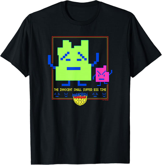 Aqua Teen Hunger Force The Mooninites Suffer Big Time T-Shirt - T-Shirt | Black