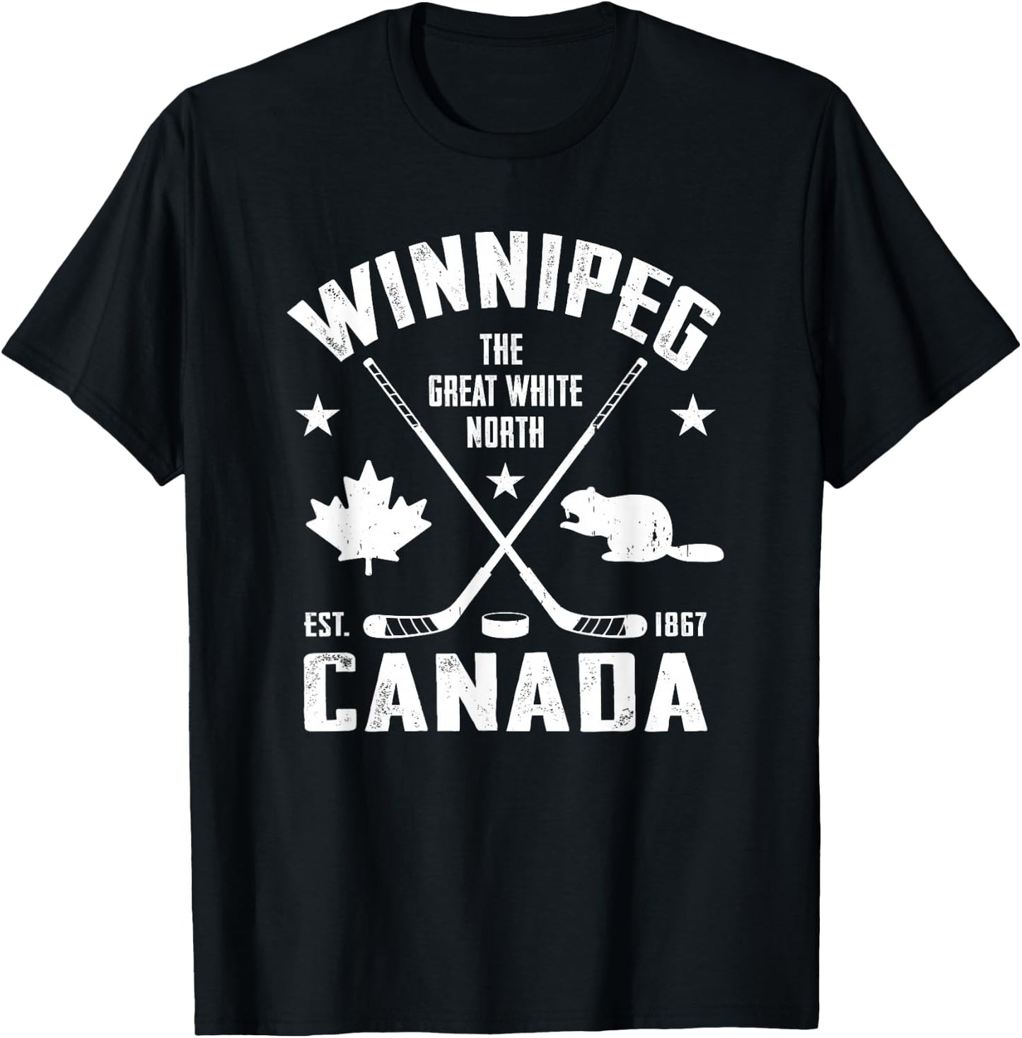 Winnipeg T-Shirt - T-Shirt | Black