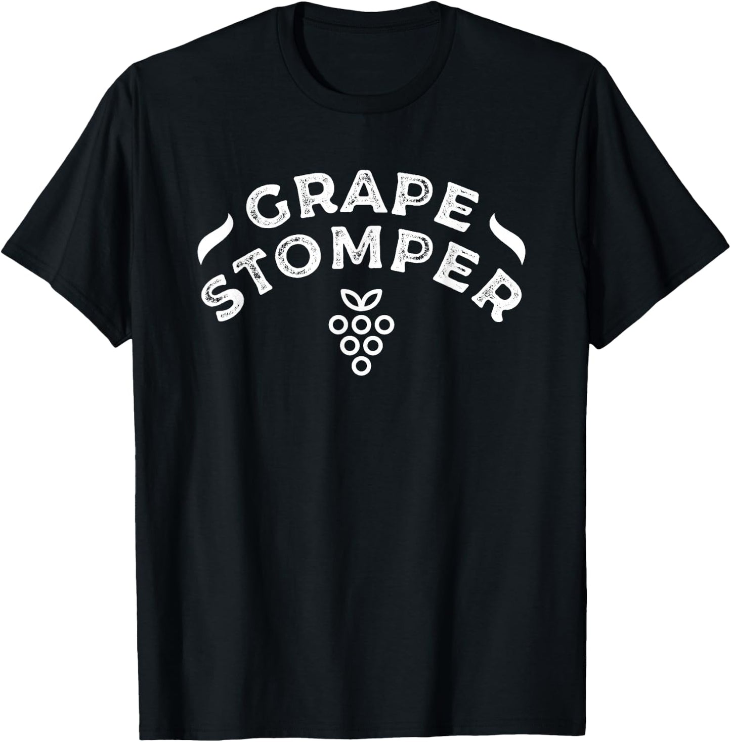 Grape Stomper Wine Winemaking Winemaker T-Shirt - T-Shirt | Black