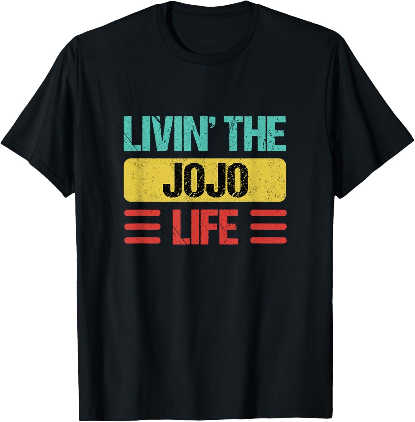 Jojo Name T-Shirt - T-Shirt | Black
