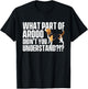 What Part Of Arooo Didn't You Understand - Beagle Lover T-Shirt - T-Shirt | Black