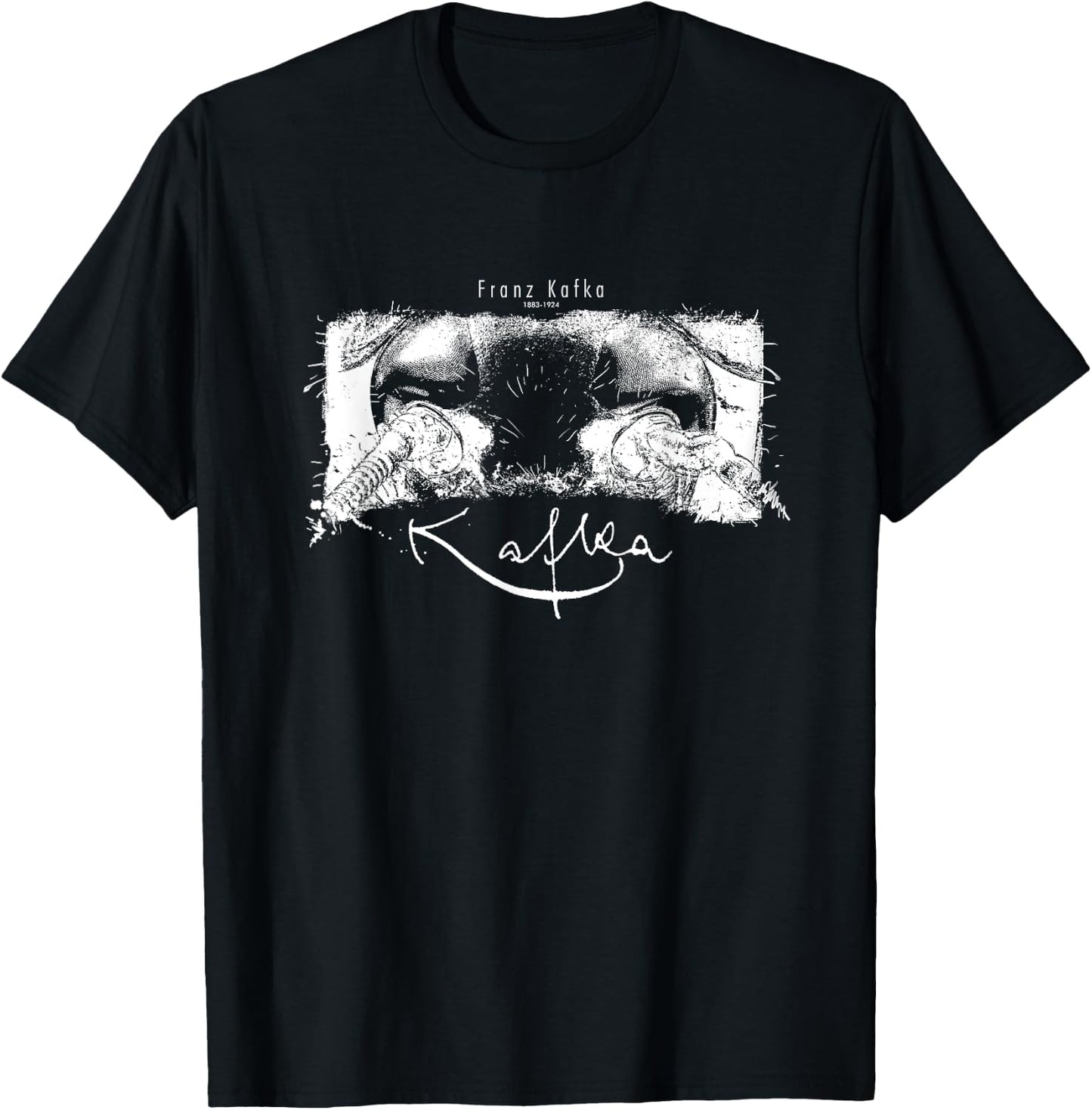 Franz Kafka, The Process, Literature, Writer, Book T-Shirt - T-Shirt | Black