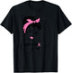 Breast Cancer Survivor Rosie Riveter Pink Awareness Women T-Shirt - T-Shirt | Black