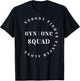 Oncology Gynecologic Nurse Squad Pediatric Gyn/Onc Doctor T-Shirt - T-Shirt | Black