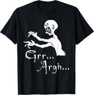 Zombie grr argh T-Shirt - T-Shirt | Black
