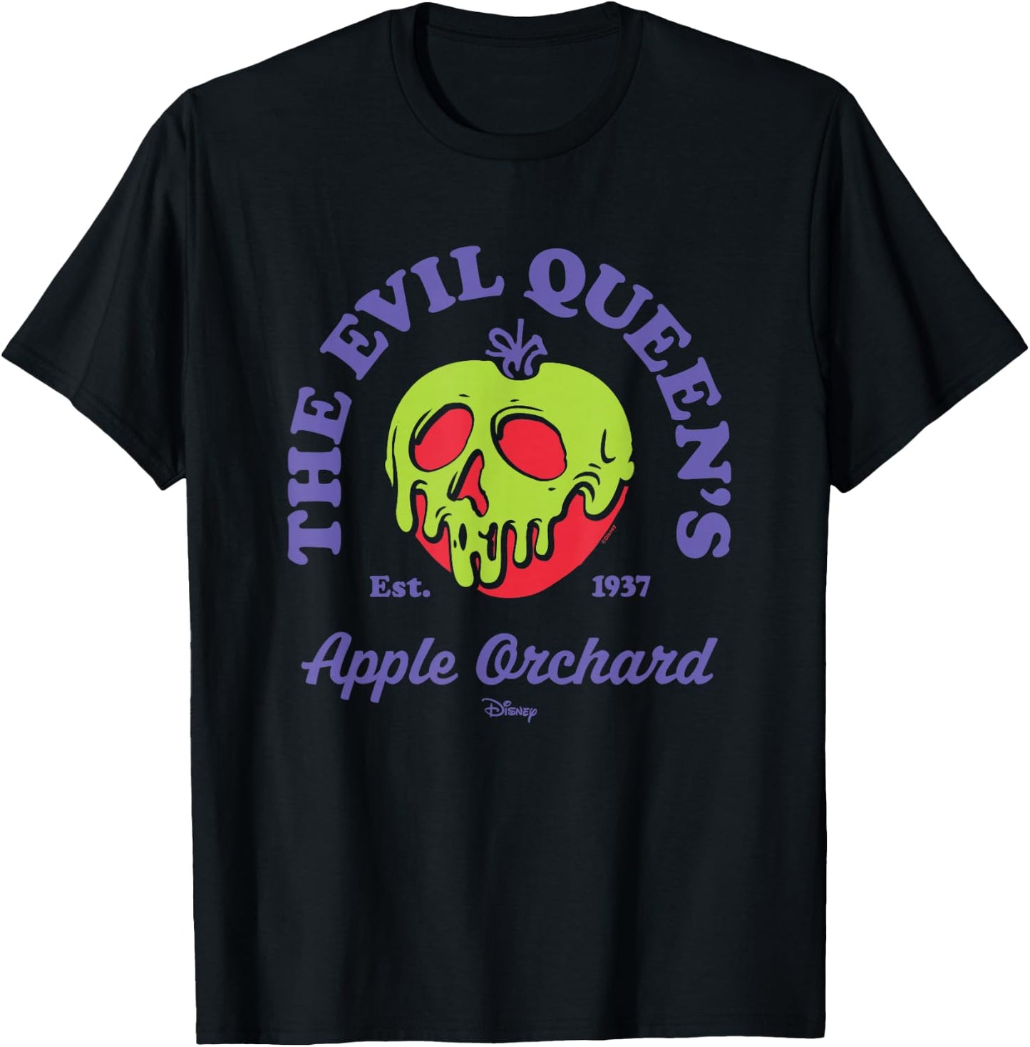 Disney Villains - Evil Queens Apple Orchard T-Shirt - T-Shirt | Black