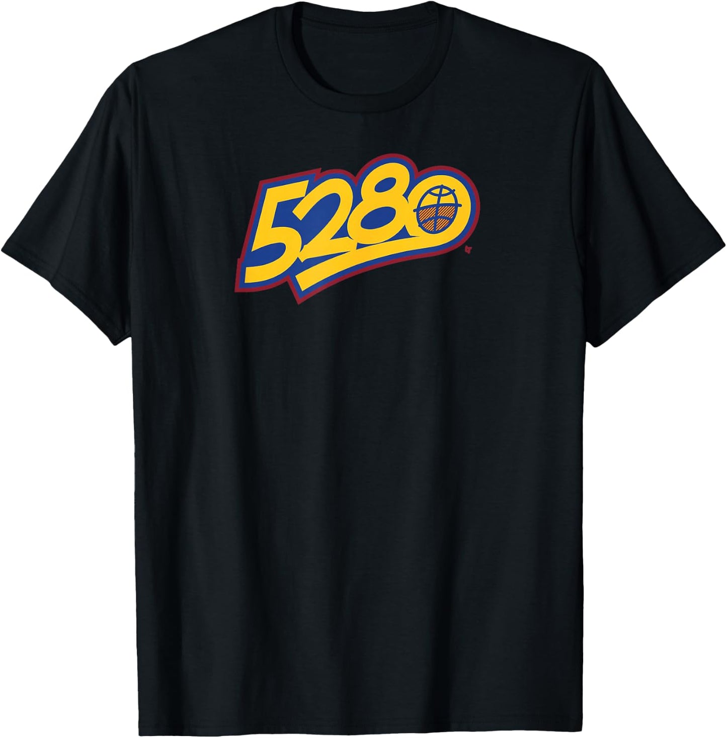 5280 - Denver Basketball T-Shirt - T-Shirt | Black