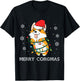 Merry Corgmas Xmas Pajamas Corgi Christmas Nerdy Dog Gifts Men Women T-Shirt - T-Shirt | Black