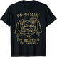 Go Outside The Graphics Are Amazing Vintage Outdoor Camping T-Shirt - T-Shirt | Black