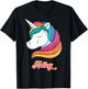 Adley Merch Unicorn Design T-Shirt - T-Shirt | Black