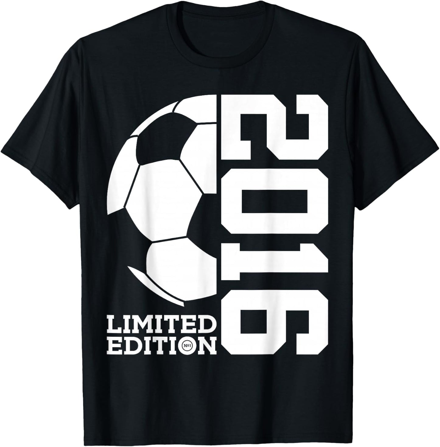 10th BIRTHDAY SOCCER LIMITED EDITION 2016 T-Shirt - T-Shirt | Black