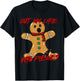 Funny Black Hair Punk Alternative Emo Music Lover Cut My Lift Into Pieces Emo Heritage Gingerbread Man Lover -Adults T-Shirt - T-Shirt | Black