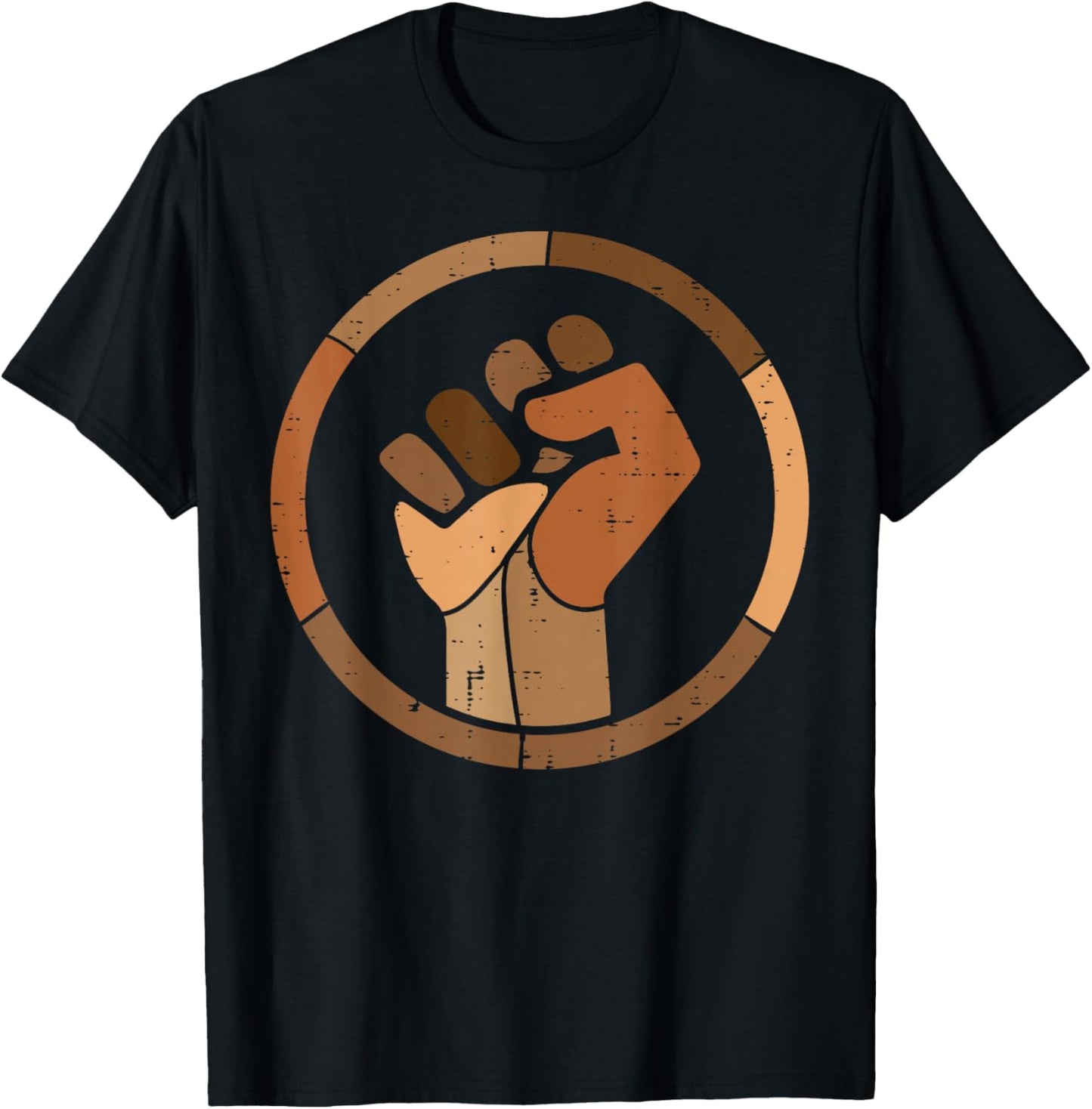 Black History Melanin Fist African Pride Men Women Kids T-Shirt - T-Shirt | Black
