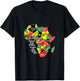 Africa Has Never Needed The World Black History BLM Melanin T-Shirt - T-Shirt | Black