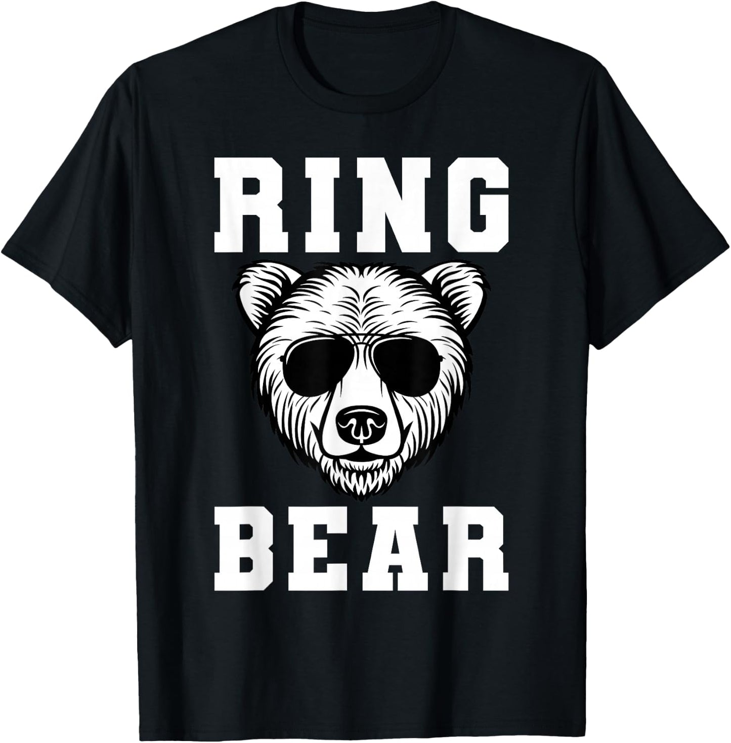 Ring Bear Ring Bear Ring T-Shirt - T-Shirt | Black