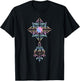 Unalome Lotus Flower Yin Yang Buddhism Hindu Symbol Women T-Shirt - T-Shirt | Black