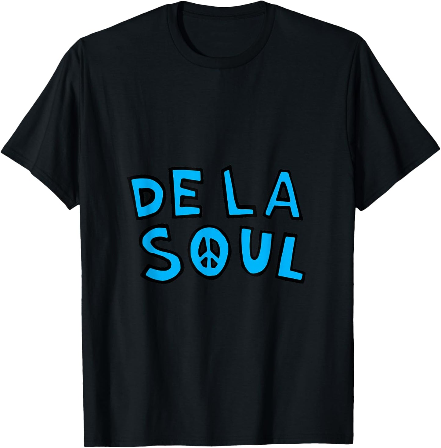 De La Soul "3 Feet High & Rising" Logo T-Shirt - T-Shirt | Black