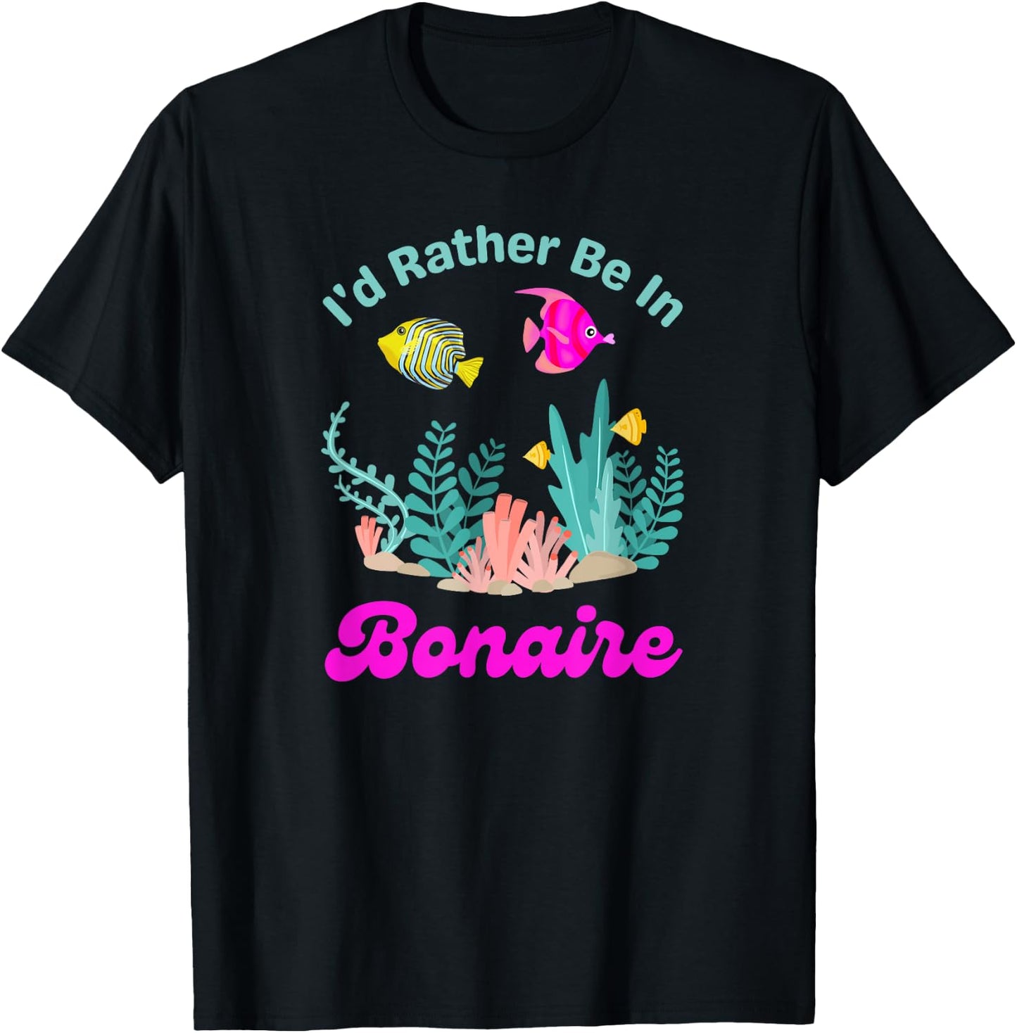 Bonaire Beach Vacation Scuba Diving Snorkeling Women's T-Shirt - T-Shirt | Black