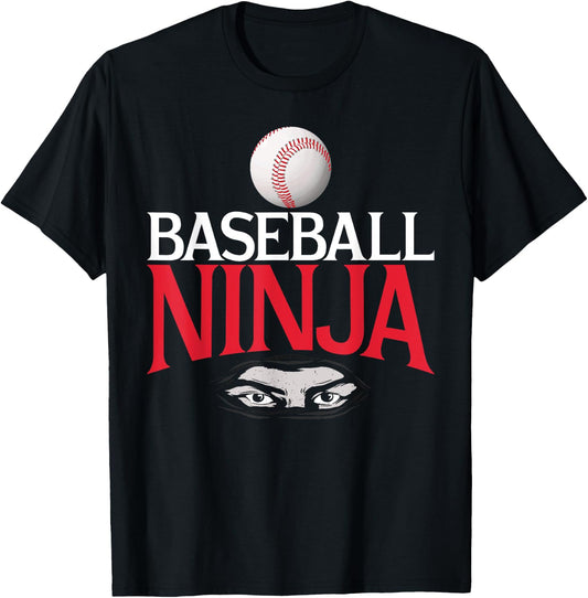 Baseball Ninja T-Shirt - T-Shirt | Black