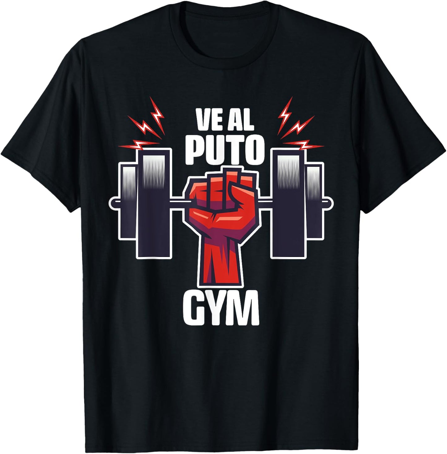 Go to the Fuck Gym T-Shirt - T-Shirt | Black