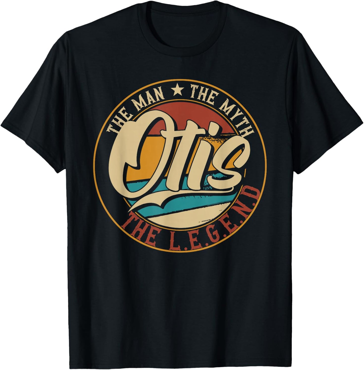 Otis The man the myth the legend T-Shirt - T-Shirt | Black