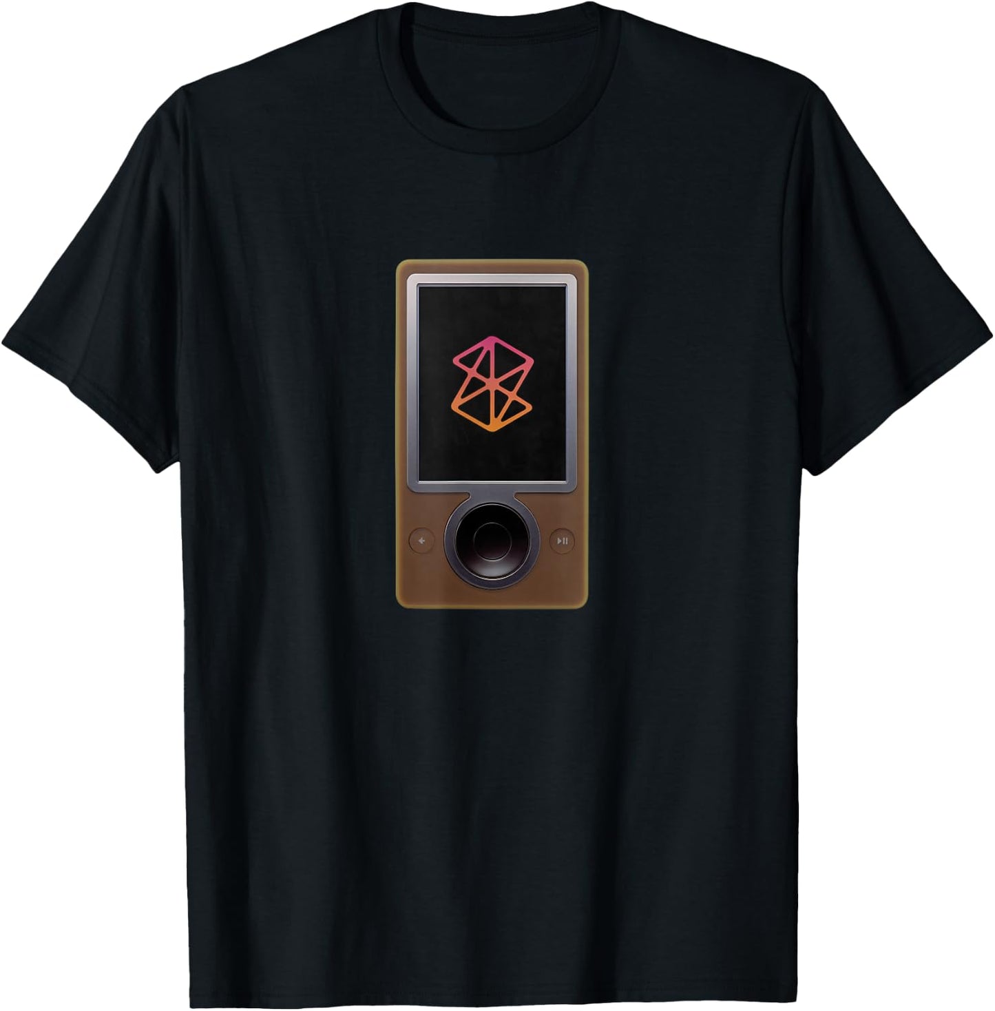 Zune Retro Tech MP3 Player T-Shirt - T-Shirt | Black