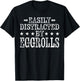 Easily Distracted By Eggrolls - Funny Egg Roll Foodie Food T-Shirt - T-Shirt | Black