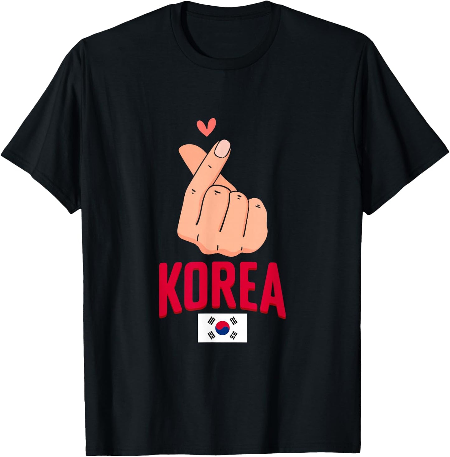 Korean Flag South Korea K-drama Kpop Korea T-Shirt - T-Shirt | Black