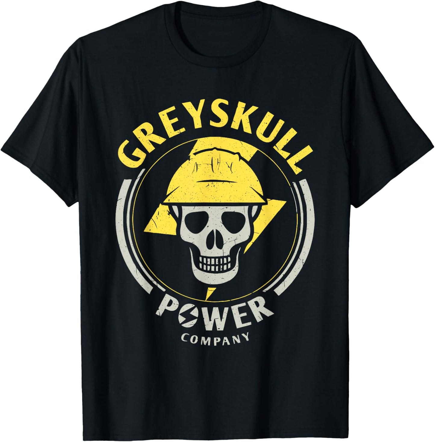 Greyskull power company Apparel T-Shirt - T-Shirt | Black
