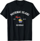 Mackinac Island Michigan Vintage MI State Retro Sports T-Shirt - T-Shirt | Black