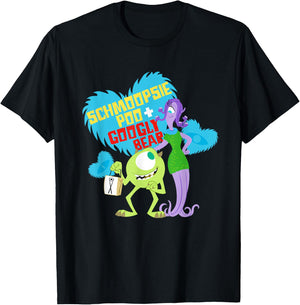 Disney and Pixar's Monsters, Inc. Schmoopsie Poo Googly Bear T-Shirt - T-Shirt | Black
