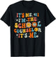 It's Me Hi I'm The School Counselor Back To School First Day T-Shirt - T-Shirt | Black