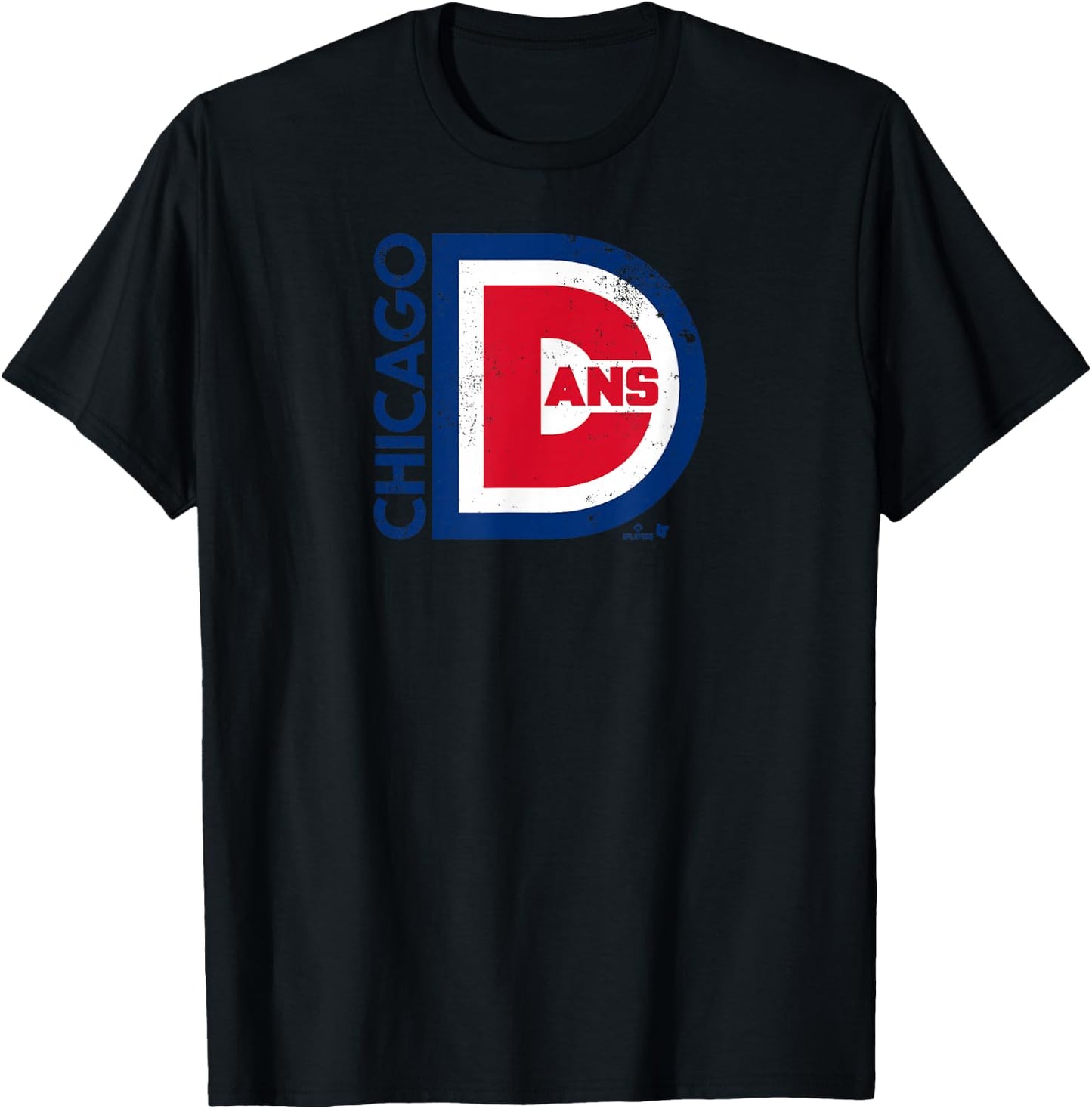 Dansby Swanson - Chicago Dans - Chicago Baseball T-Shirt - T-Shirt | Black