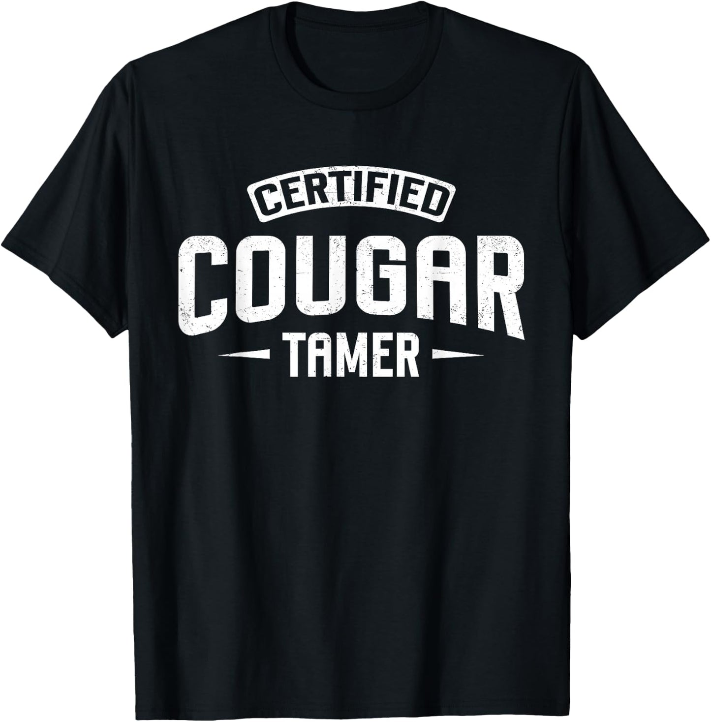 Certified Cougar Tamer T-Shirt - T-Shirt | Black