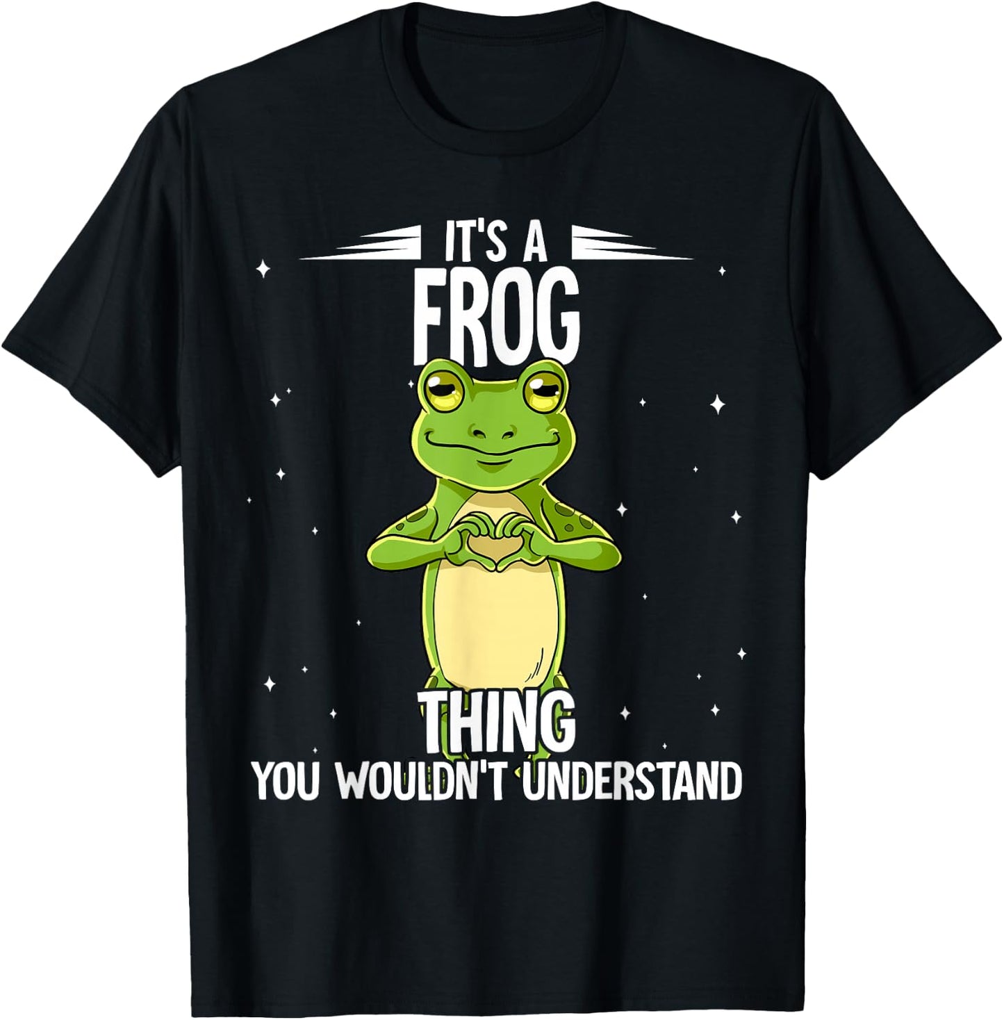Its A Frog Thing Frog T-Shirt - T-Shirt | Black