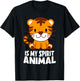 Tiger Is My Spirit Animal I Little Tiger I Kids Tiger T-Shirt - T-Shirt | Black