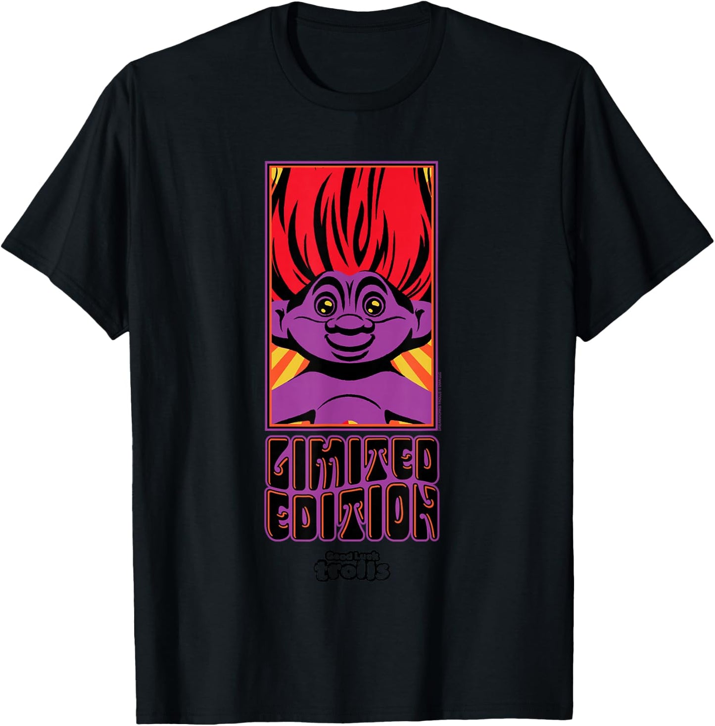Good Luck Trolls Halloween Limited Edition T-Shirt - T-Shirt | Black