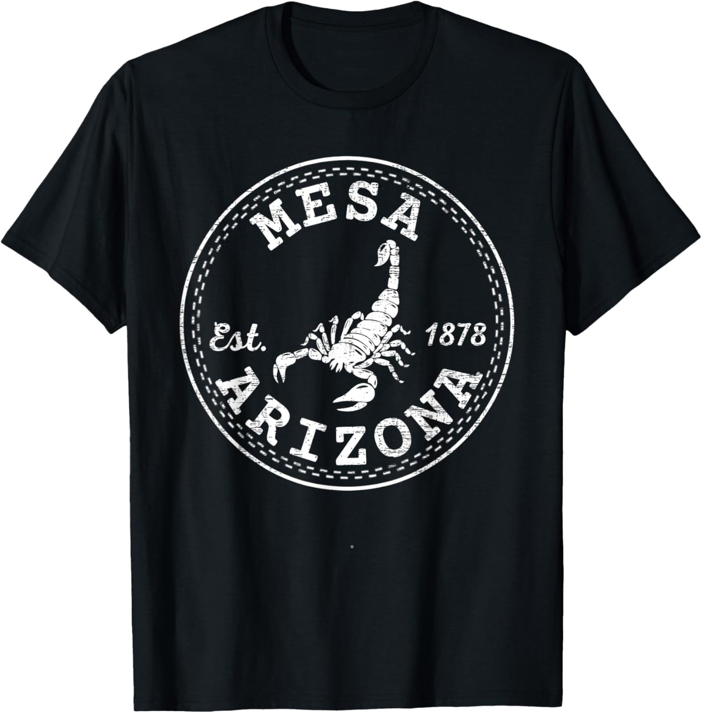 Mesa Arizona Retro Vintage AZ T-Shirt - T-Shirt | Black