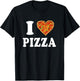 I Love Pizza T-Shirt - T-Shirt | Black