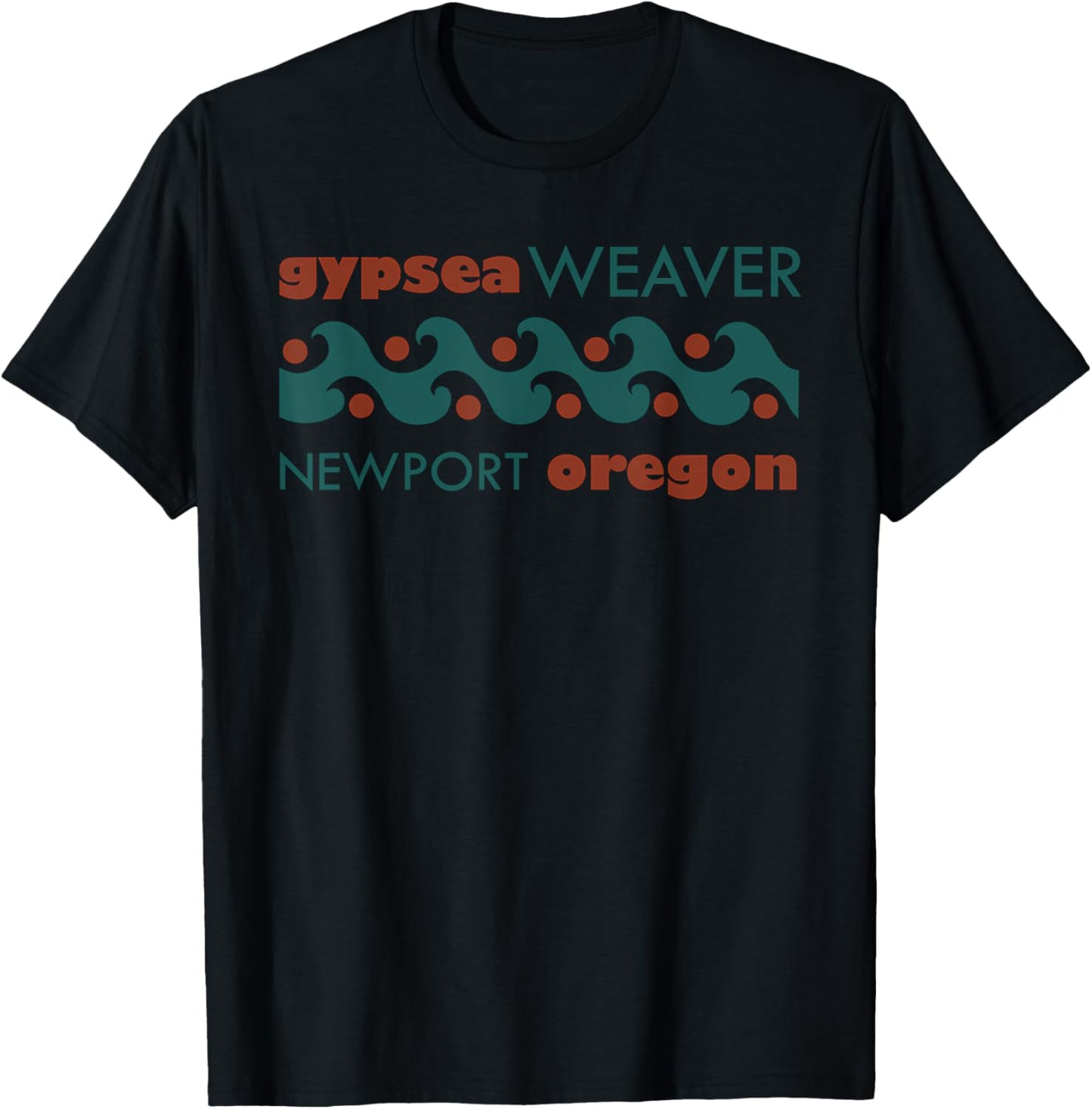 Gypsea Weaver Recycled Fishing Rope Artist Newport Oregon T-Shirt - T-Shirt | Black