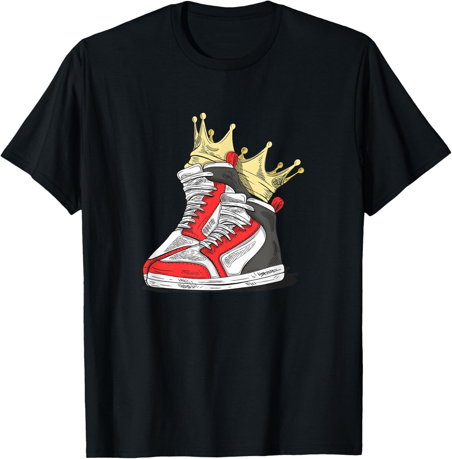 Sneaker King T-Shirt - T-Shirt | Black