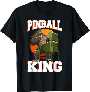 Pinball King T-Shirt - T-Shirt | Black