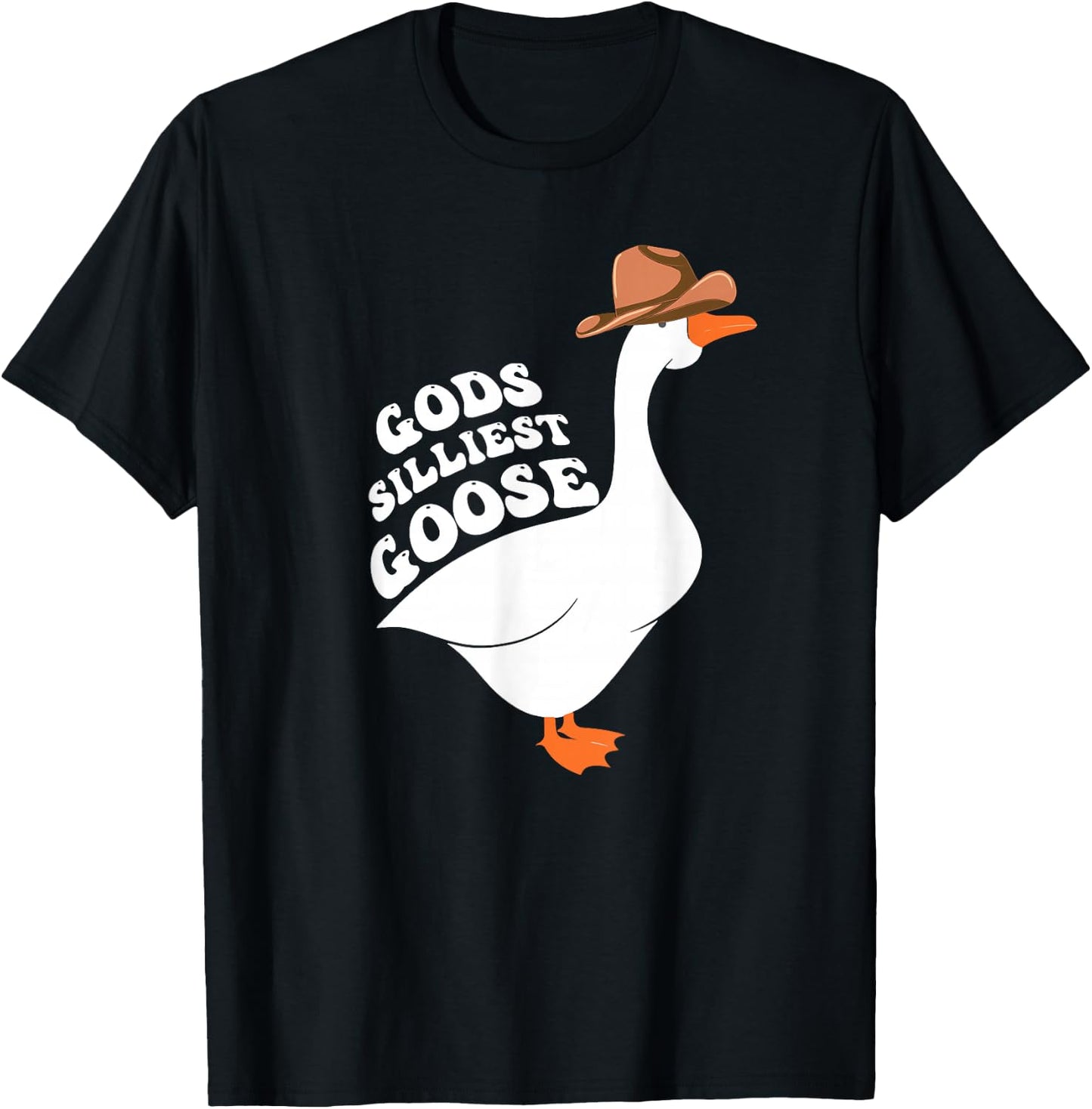 Gods Silliest Goose T-Shirt - T-Shirt | Black