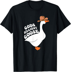 Gods Silliest Goose T-Shirt - T-Shirt | Black