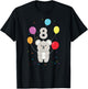 8th Birthday 8 Years Koala Balloons Australia Eucalyptus Zoo T-Shirt - T-Shirt | Black