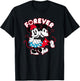 Disney Mickey Mouse Minnie Mouse Love Forever Valentine’s T-Shirt - T-Shirt | Black
