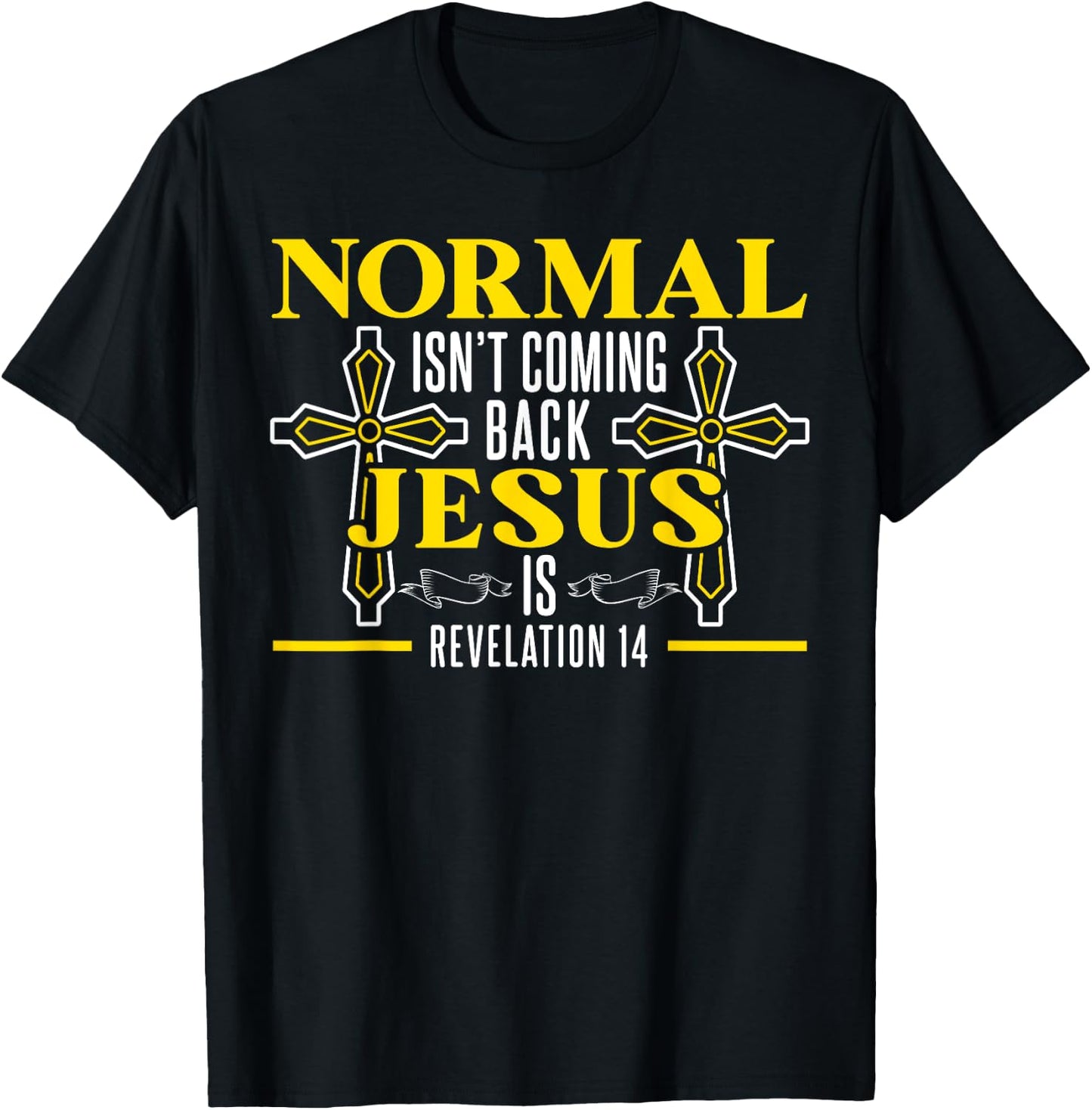 Bible Jesus Christ Religious Pastor Christian Believer T-Shirt - T-Shirt | Black